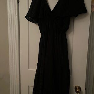 ARULA Black Maxi Dress